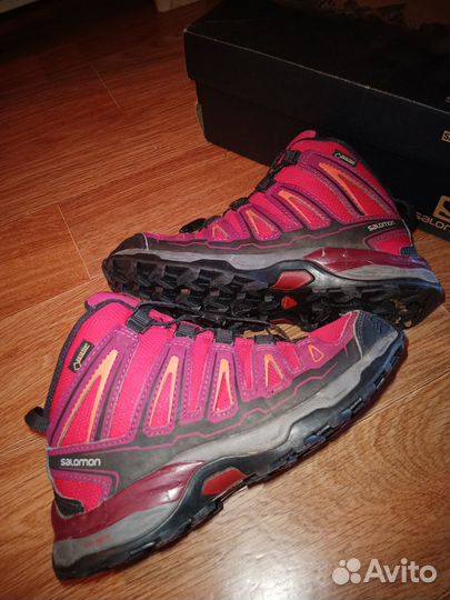 Кроссовки детские Salomon goretex, 32размер