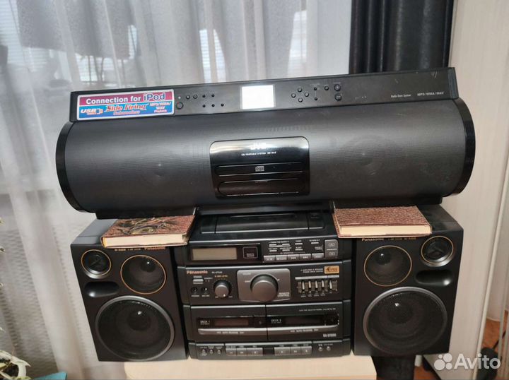 Магнитола бумбокс JVC RD-HA3B