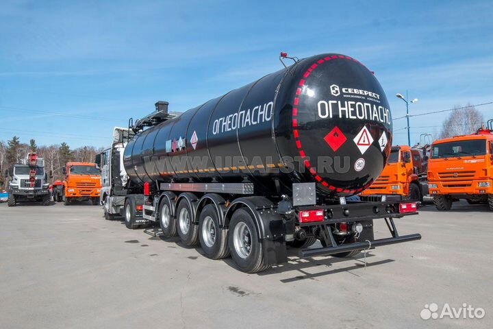 Полуприцеп битумовоз УралСпецТранс 32ТК-42ЛЛ, 2023