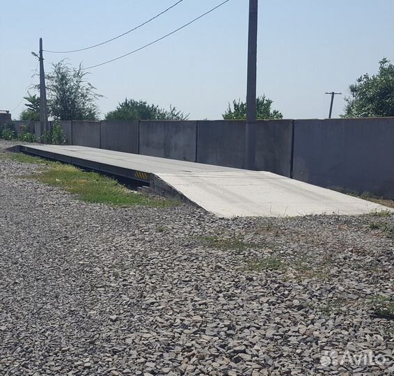 Стационарные автомобильные весы