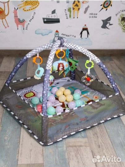 Детский игровой коврик складной