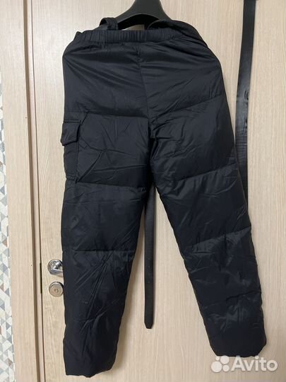 Прогулрчные пуховые брюки