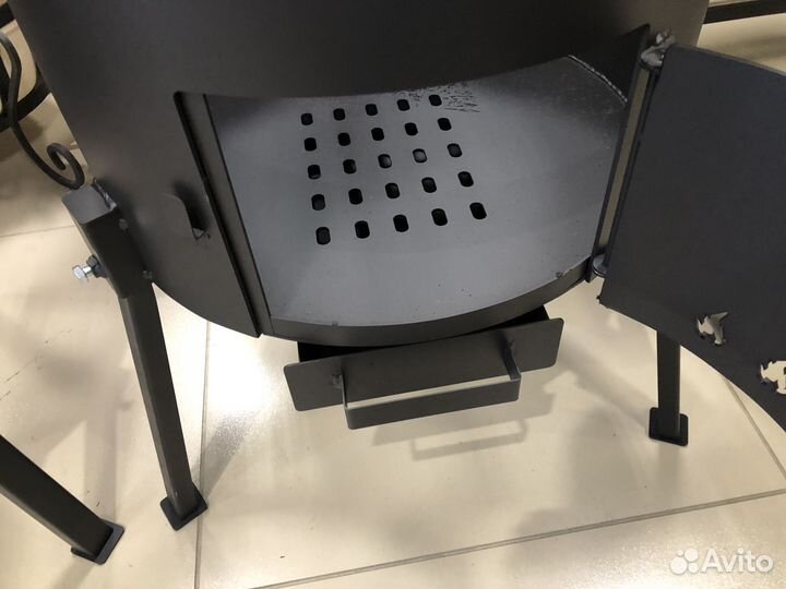 Печь для казана с трубой 16 л