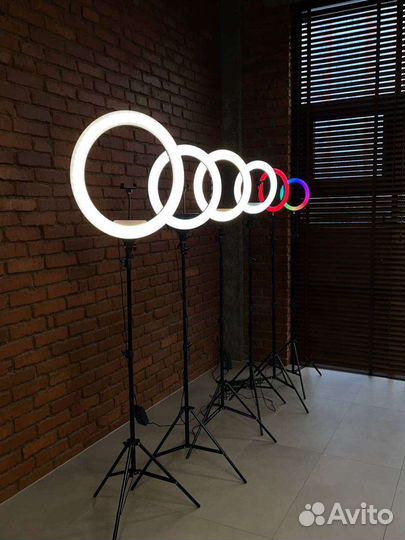 Кольцевая лампа 36/45/54см