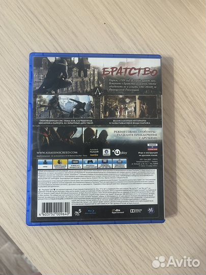 Assassins creed единство ps4