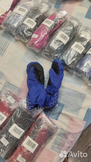 Рукавицы детские зимние на мальчика,девочку