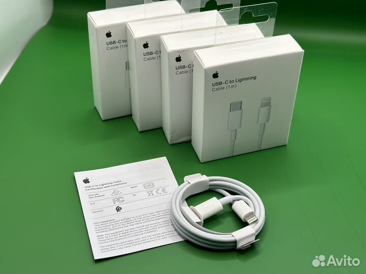 Кабель провод tupe-c lightning apple оптом