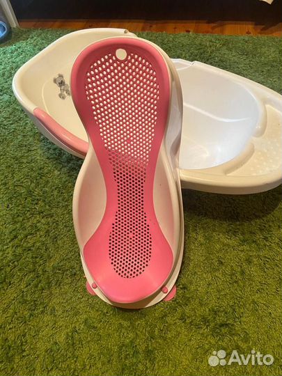 Горка и ванночка для купания