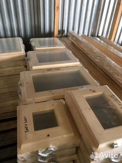 Окно деревянное