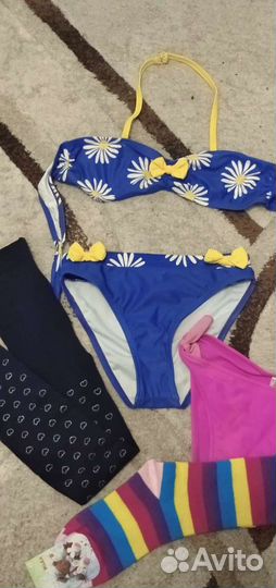 Купальник колготки гольфы новые