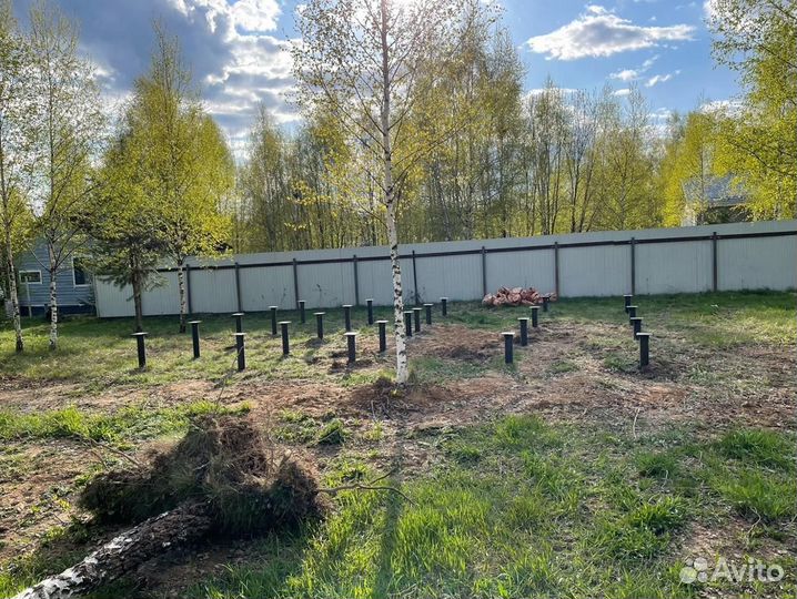 Винтовые сваи под ключ