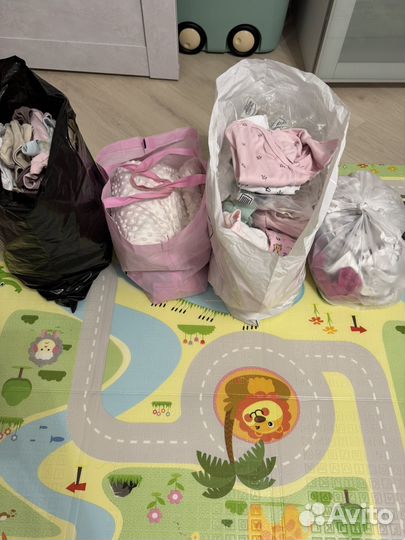 Детские вещи пакетом 56 62
