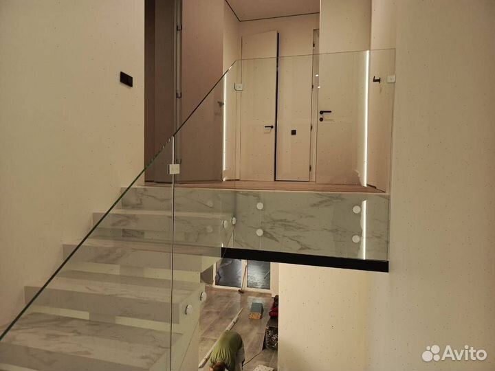 Перила из стекла Ограждения стеклянный