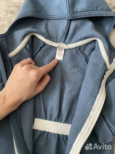 Комбинезон из футера с начесом bungly boo