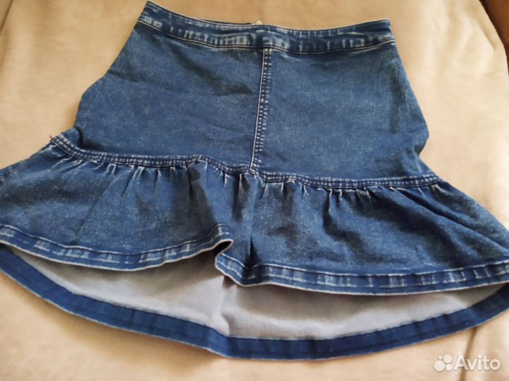 Юбка джинсовая