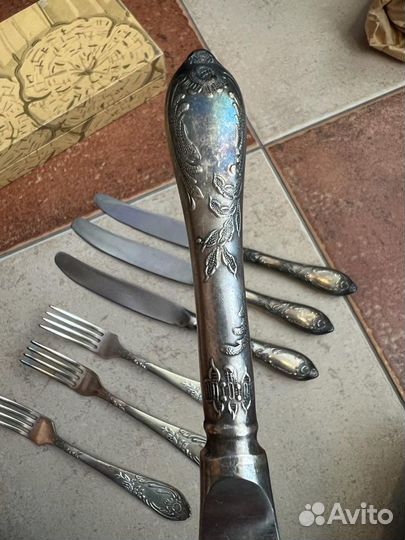 Вилки мельхиоровые новые