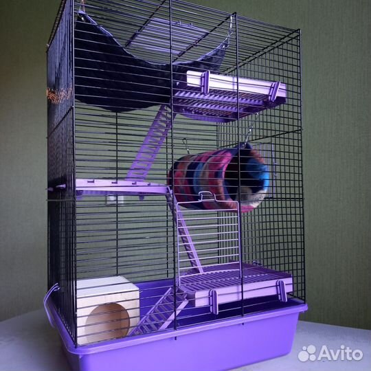 Клетка для хомяков, крыс, дегу