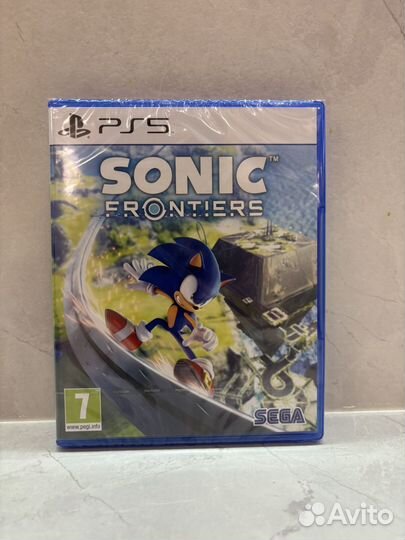 Диск Sonic Frontiers игра PS5