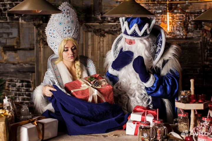 VIP Дед Мороз и Снегурочка на дом