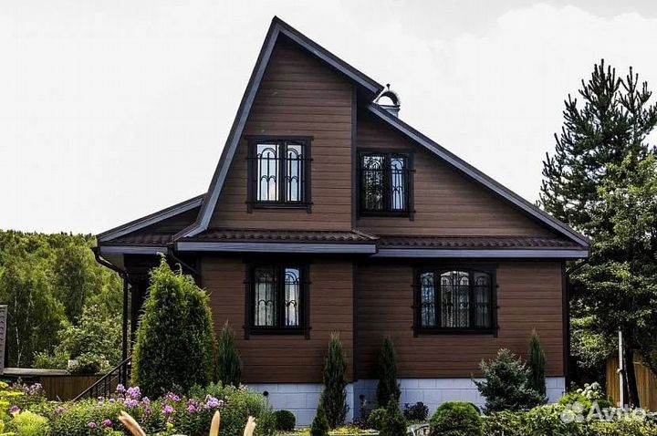 Обшивка домов саидингом фасадные роботы