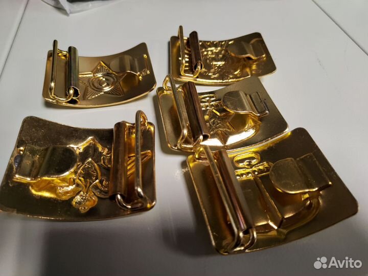 Оптом бляхи латунь звезда,якорь,орел,кадет от10шт