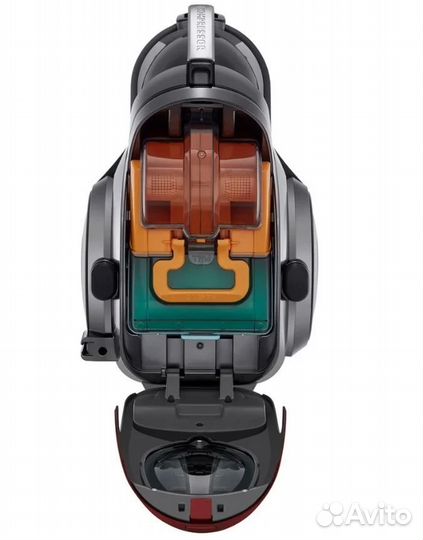 Пылесос LG VC83209UHA Kompressor красный