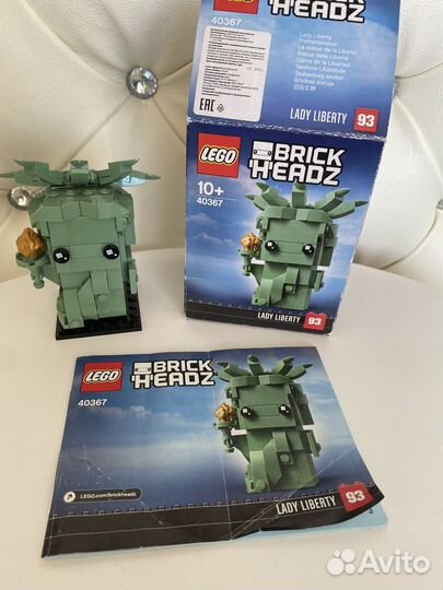 Lego brickheadz 40381 и 40367. Лего