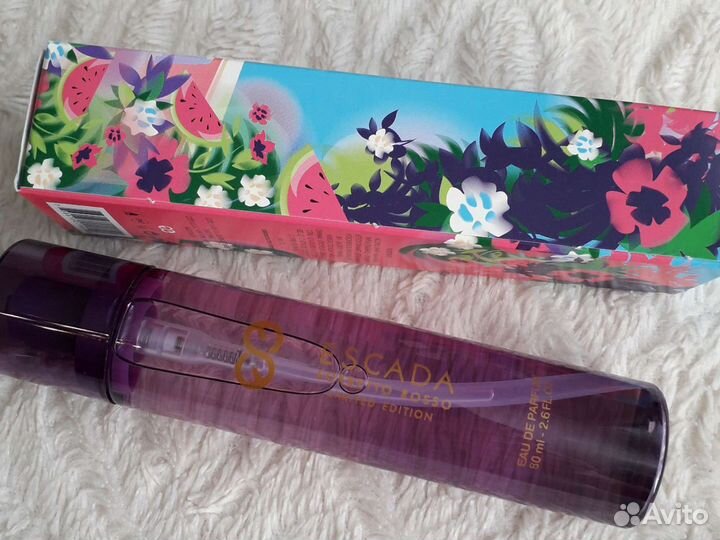 Духи escada сорбето россо 80мл новые