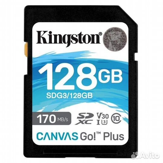 Карта памяти Kingston Canvas Go Plus 170\90 mb\s