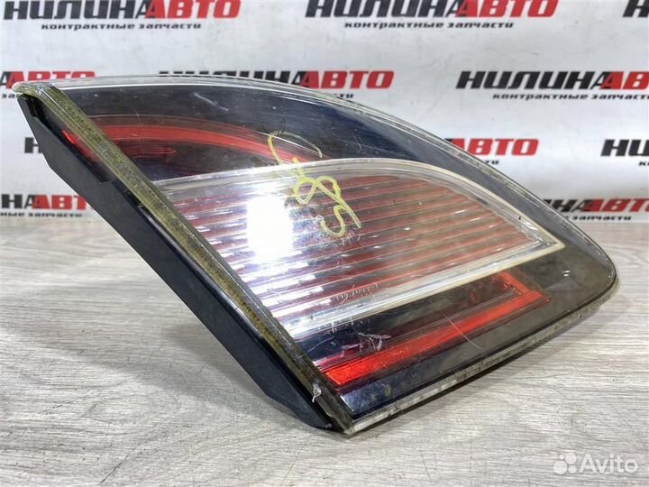 Фонарь левый в крышку багажника Мазда 6 GH