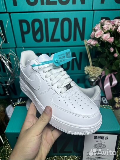 Nike air force 1 белые оригинал