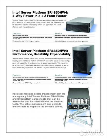 Сервер Kraftway Express 400 EM11 4-х процессорный