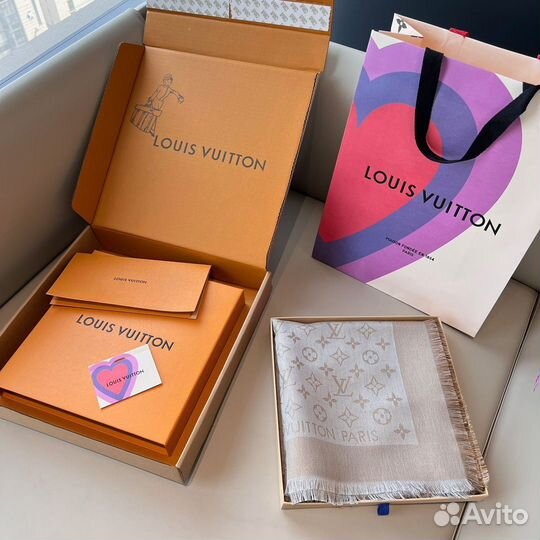 Шаль платок Louis Vuitton