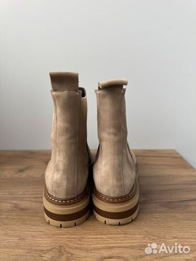 Сапоги женские натуральная замша