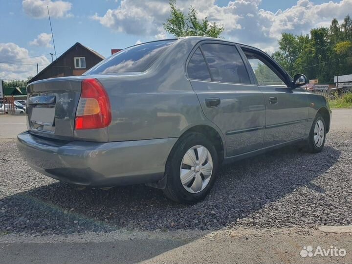 Hyundai Accent 1.5 МТ, 2007, 176 000 км