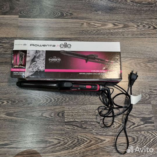 Щипцы для завивки rowenta for elite