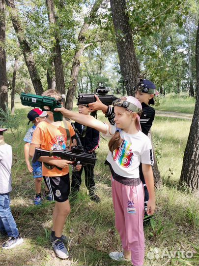 Выездные лазертаг игры в Кургане и области