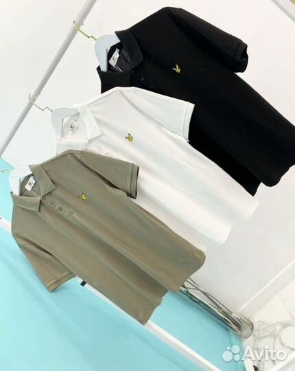 Футболка polo lyle scott