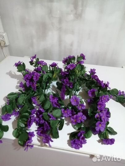 Искусственные цветы для декора