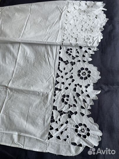 Подзоры, занавески винтажные старинные ришелье