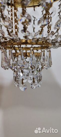 Люстра хрустальная чехия preciosa