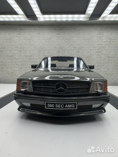 Mercedes 560 sec amg 1:18 Otto