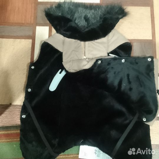 Зимняя попона для собак