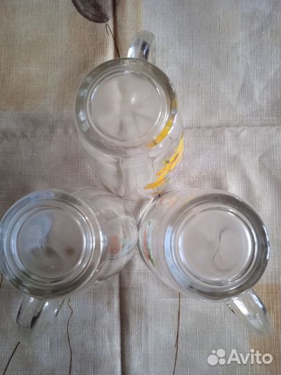 Кружки стеклянные СССР
