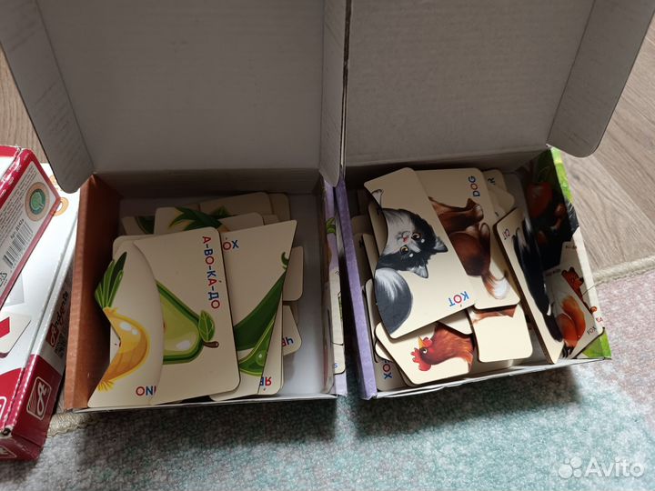 Развивающие пазлы и лото детские 7 штук