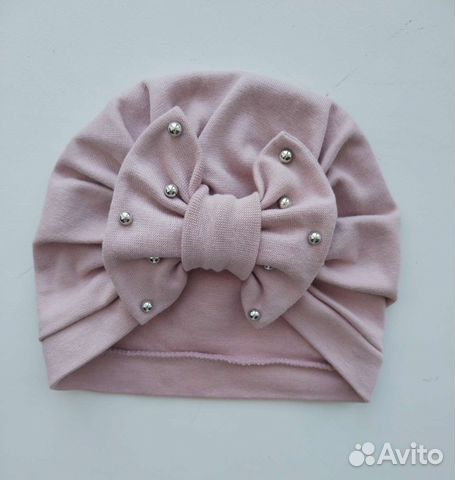 Шапка тюрбан для девочки