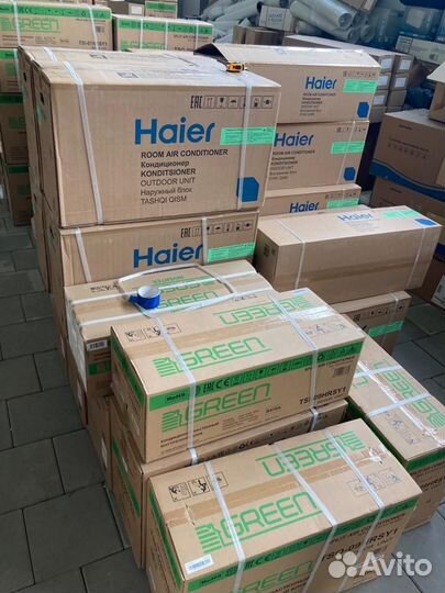 Кондиционер +бесплатная установка Green 07