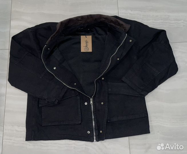 Куртка stussy canvas shop jacket