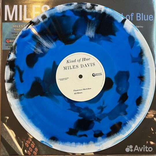 Виниловая пластинка Miles Davis – Kind Of Blue (Deluxe Edition, Lagoon Vinyl LP)