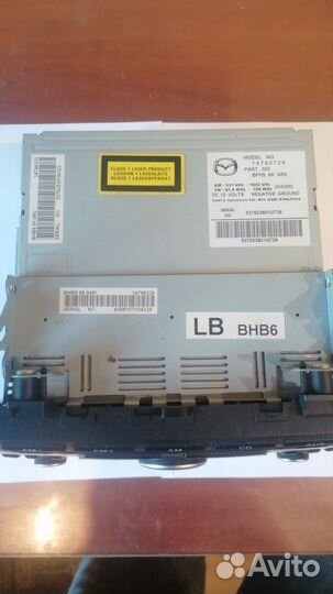 Штатная магнитола mazda 3 bk 2012